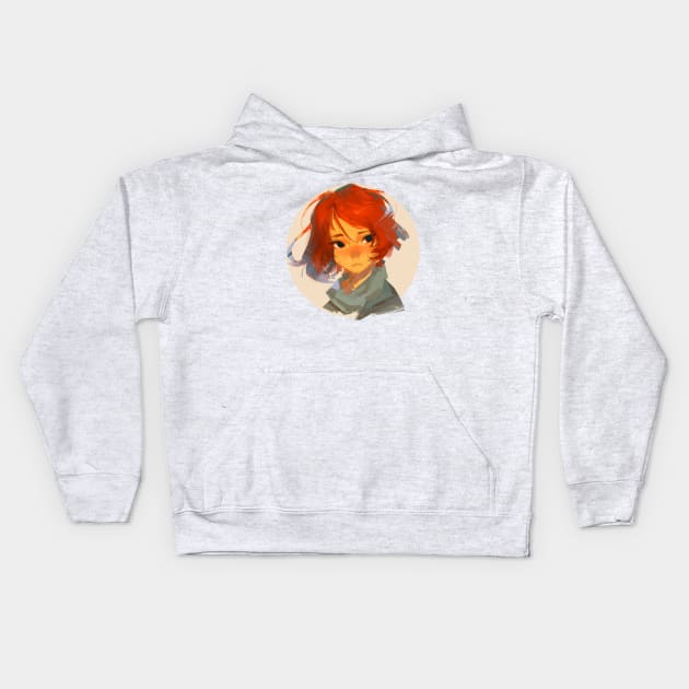 Orphan Mouse Kids Hoodie by samuelyounart